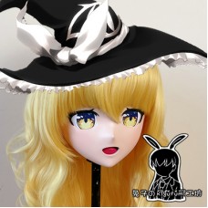 (RB345)Customize Full Head Quality Handmade Female/Girl Resin Japanese Anime Cartoon Character Kig Cosplay Kigurumi Mask